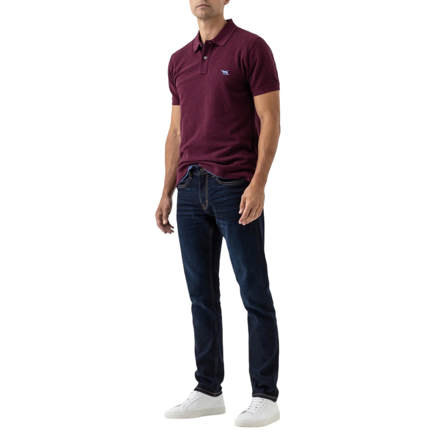 Rodd & Gunn The Gunn Polo Garnet