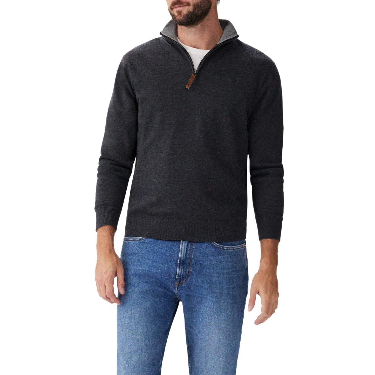 R.M.Williams Ernest Sweater - Charcoal