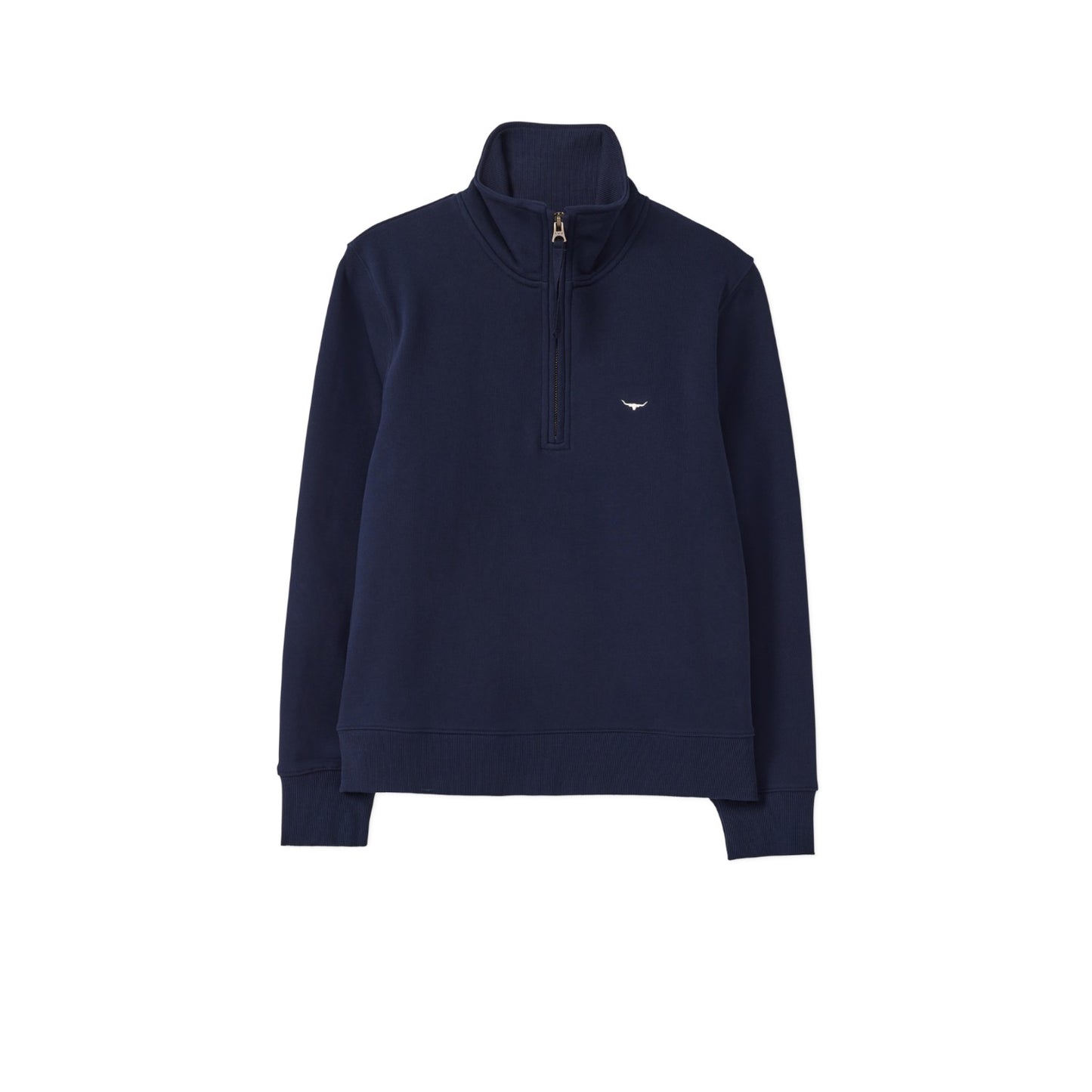 R.M.Williams Trickett 1/4 Zip Sweatshirt - Navy