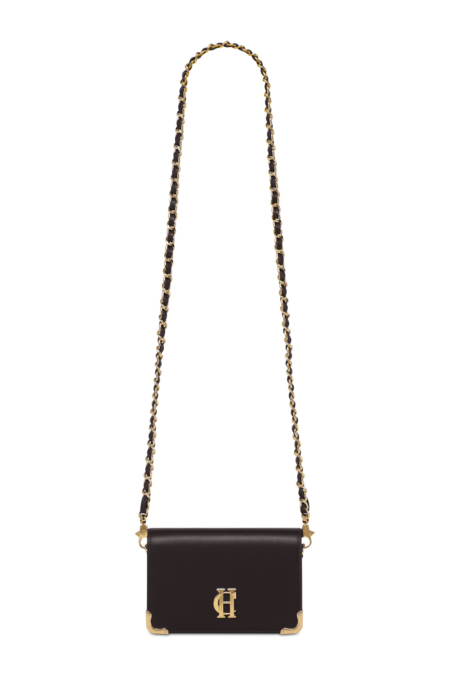 Holland Cooper Kensington Crossbody Bag Chocolate Leather