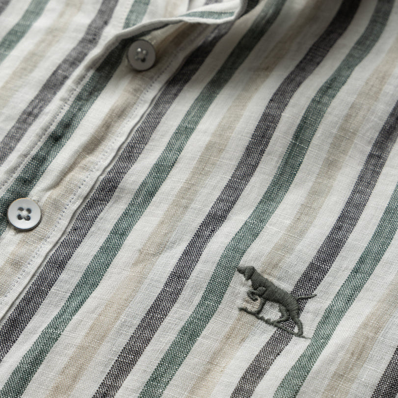 Rodd & Gunn Gimmerburn Linen Shirt Leaf