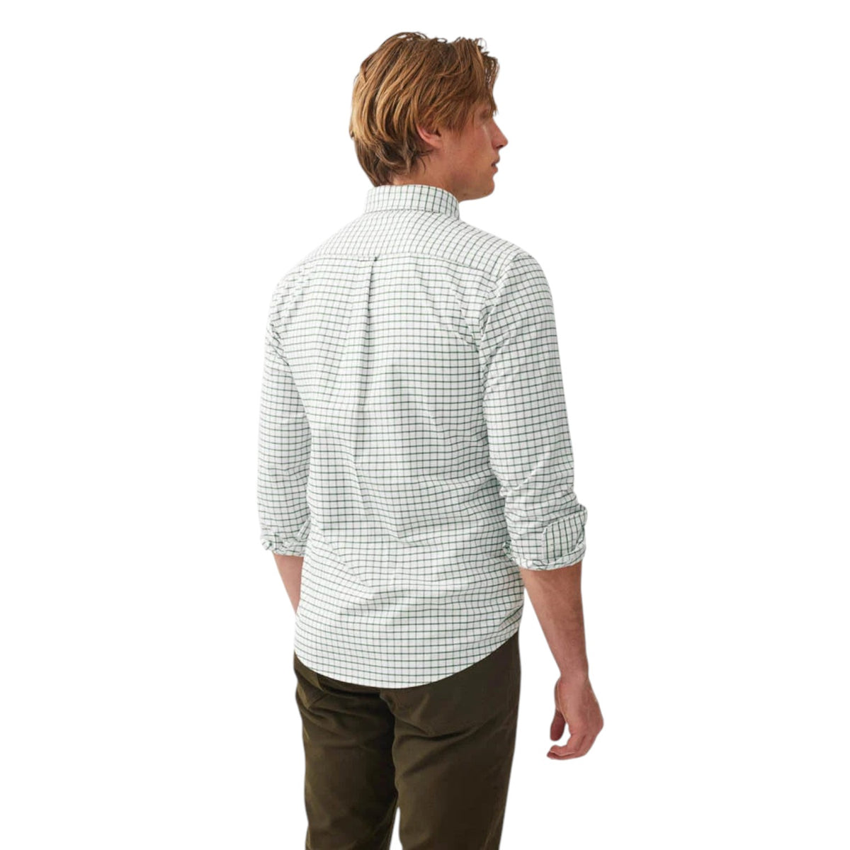 Rodd & Gunn Gunn Check Oxford 3 Shirt Olive