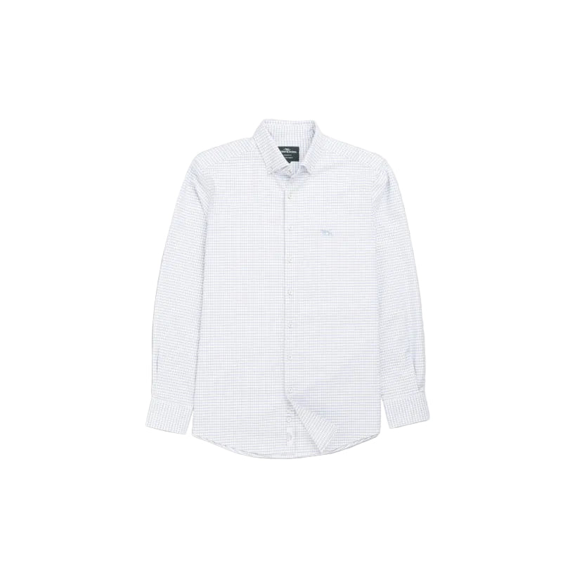 Rodd & Gunn Oxford Riverhead Check Shirt Dusk Blue