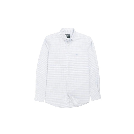 Rodd & Gunn Oxford Riverhead Check Shirt Dusk Blue