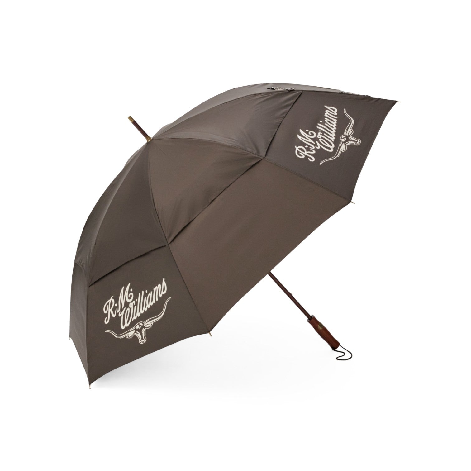 R.M.Williams Golf Umbrella Chestnut