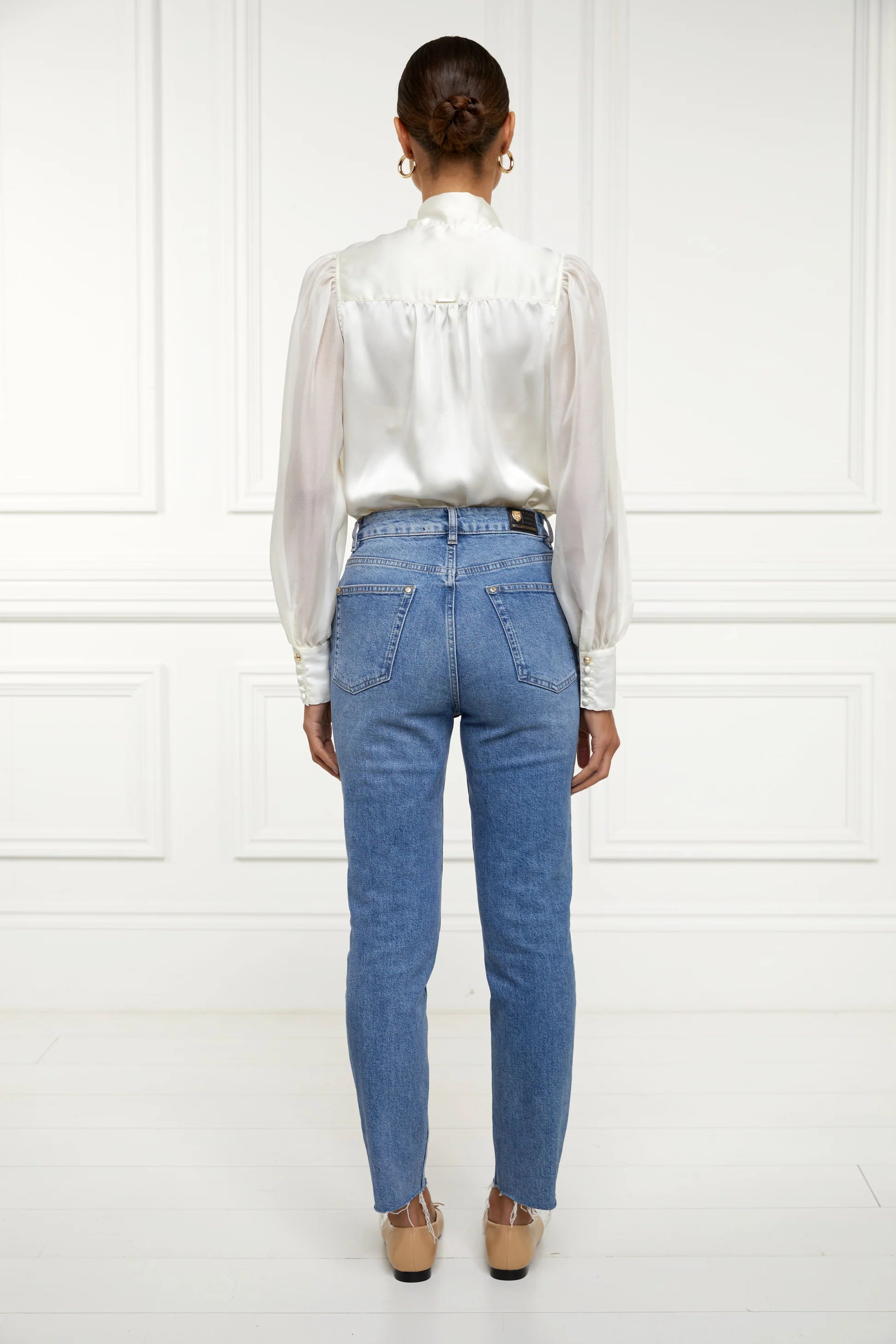 Holland Cooper High Rise Slim Jean Vintage Indigo