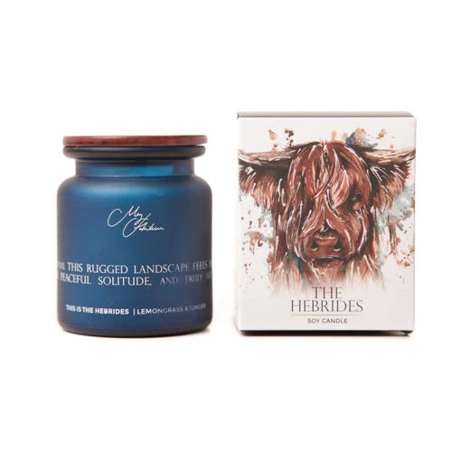 Meg Hawkin The Hebrides Highland Cow Soy Candle