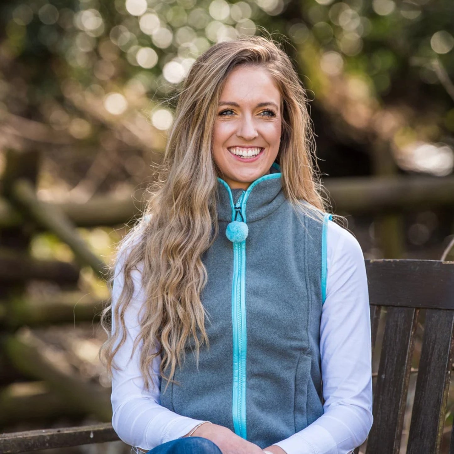 Nattily Dressed Fleece Gilet Grey