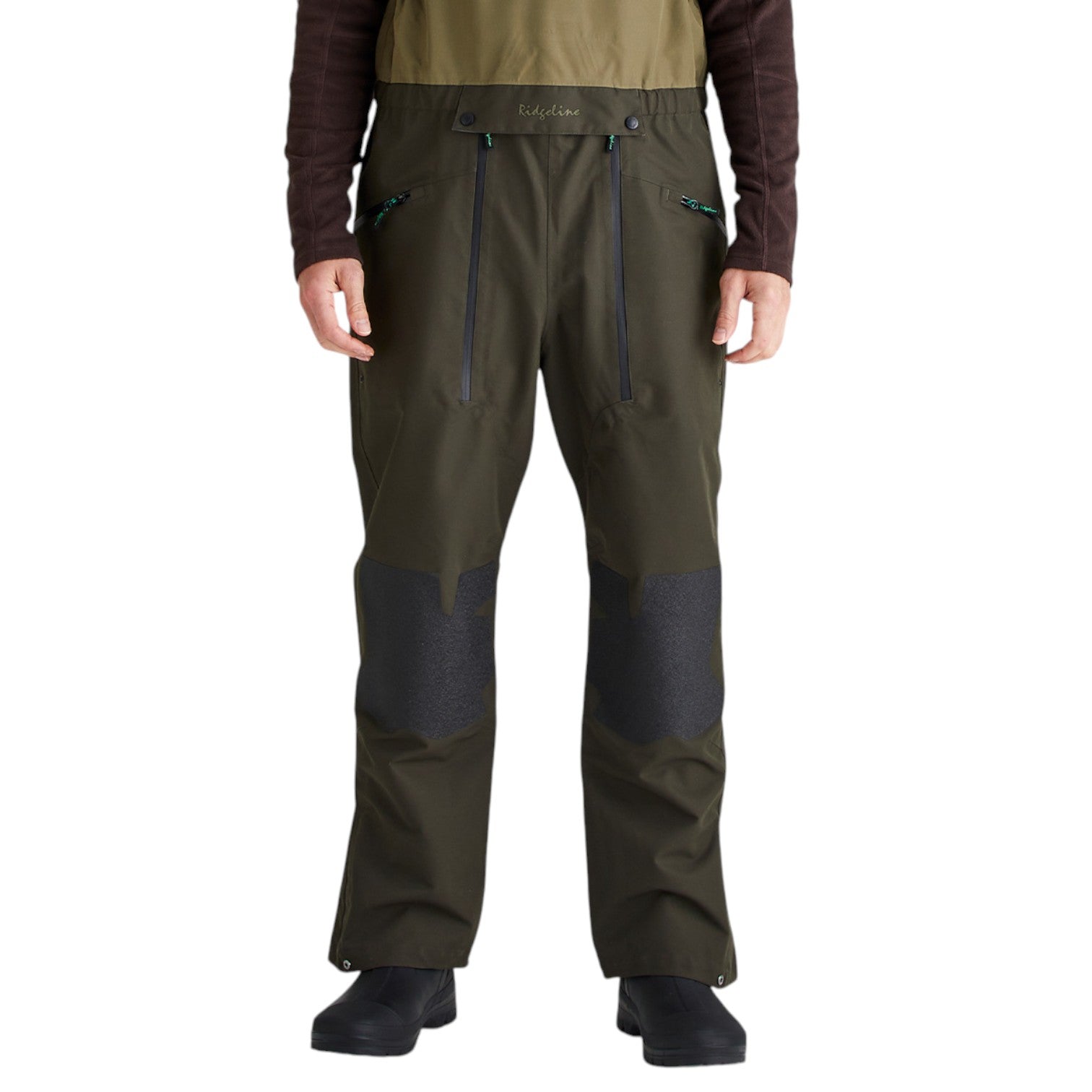 Ridgeline Men's Agri Pro Bib and Brace Deep Forest