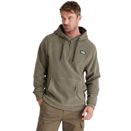 Ridgeline Men's Ballistic Fleece Hoodie Smokey Olive