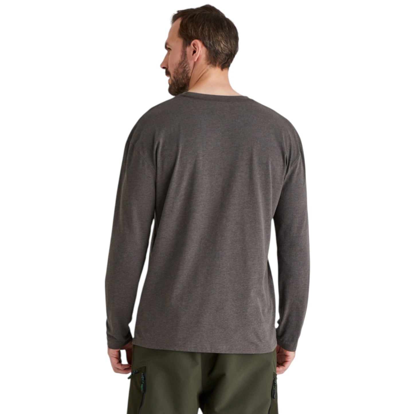 Ridgeline Men's Baseline Top Light Bark Mix