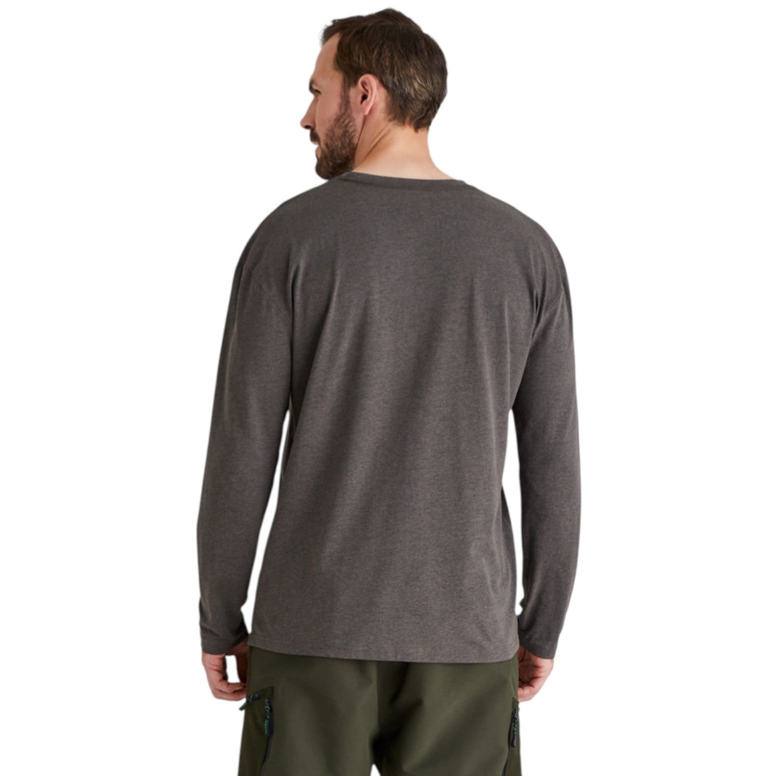 Ridgeline Men's Baseline Top Light Bark Mix