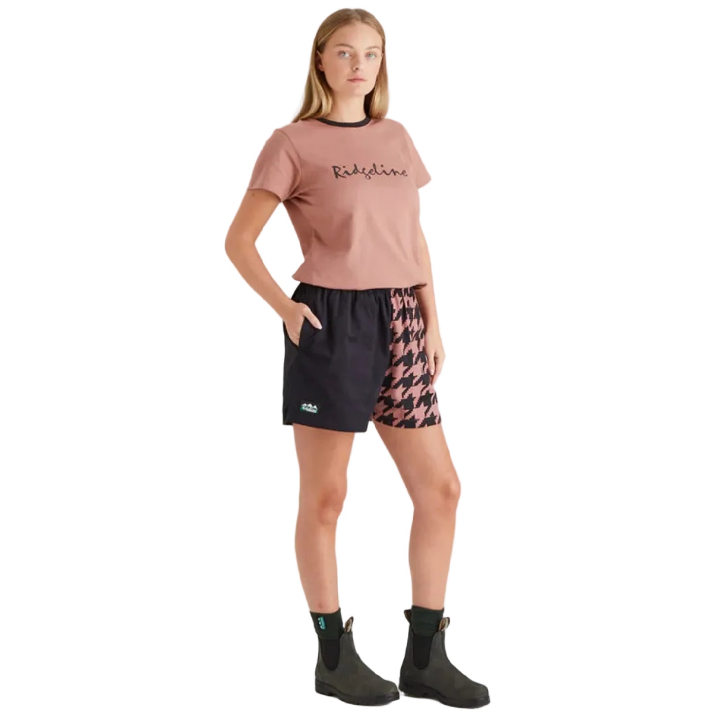 Ridgeline Backslider Shorts Black Print