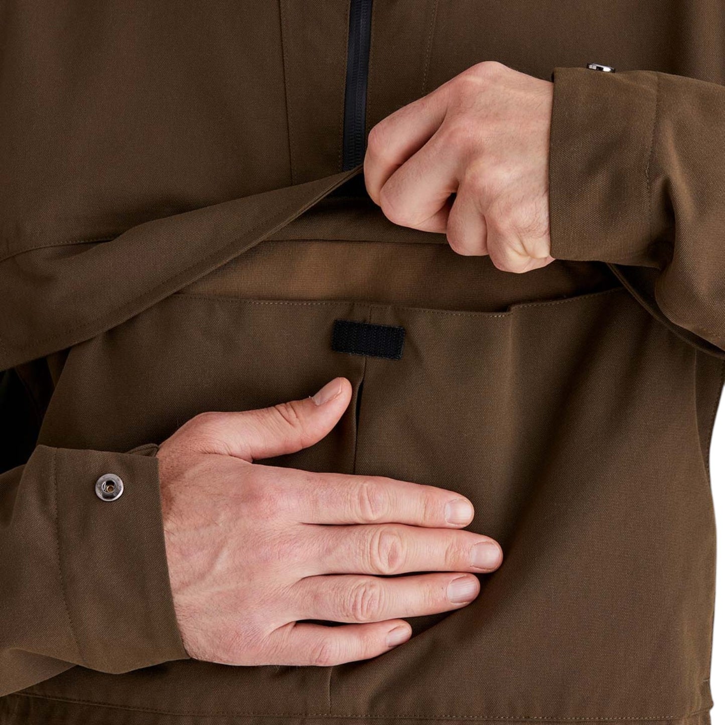 Ridgeline Men's Cambrian Smock Bark/Deep Forest