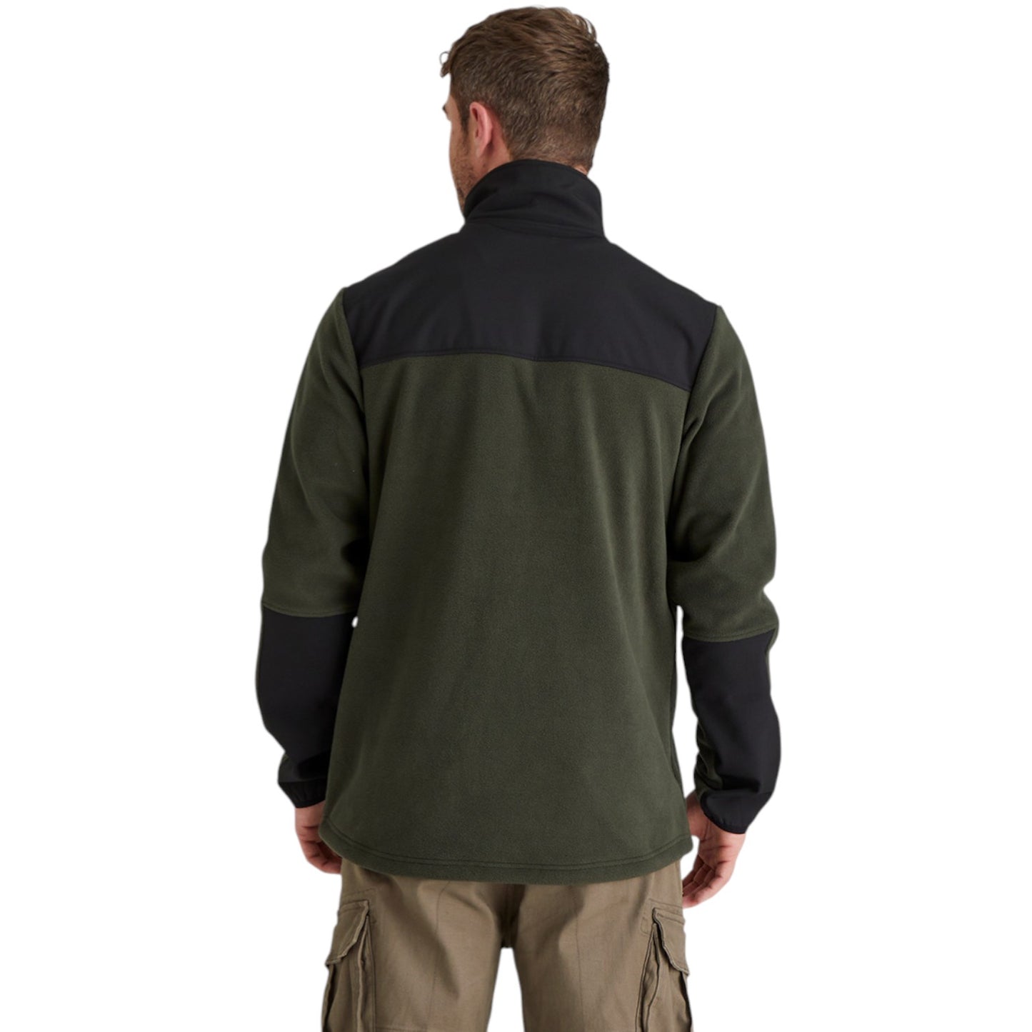 Ridgeline Men's Hybrid Jacket Deep Forest/Black
