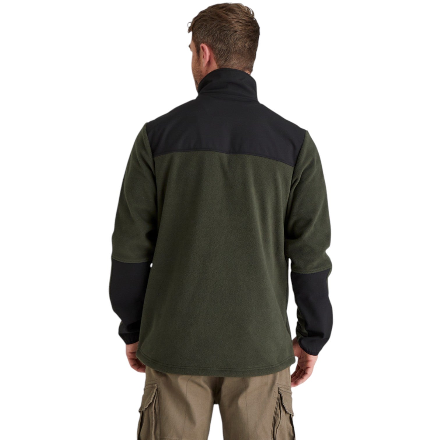 Ridgeline Men's Hybrid Jacket Deep Forest/Black