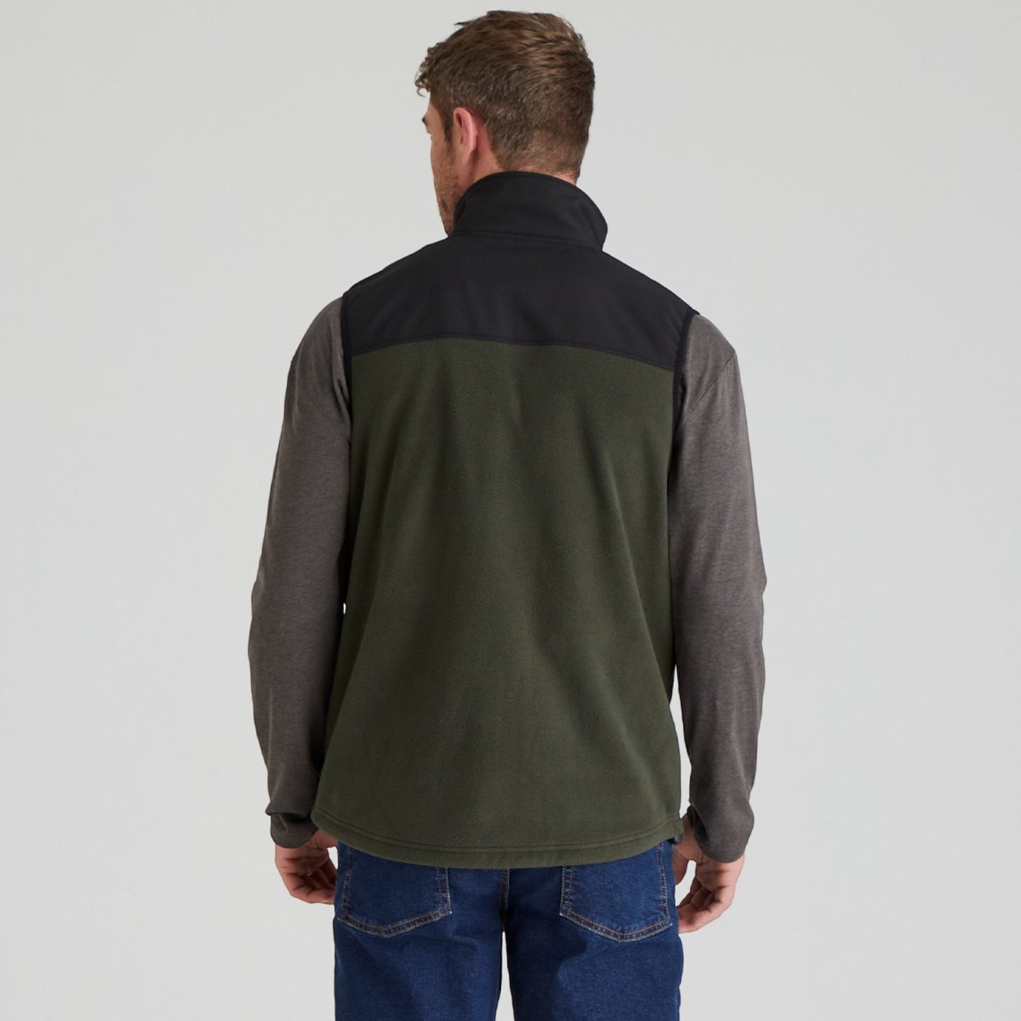 Ridgeline Men's Hybrid Fleece Vest