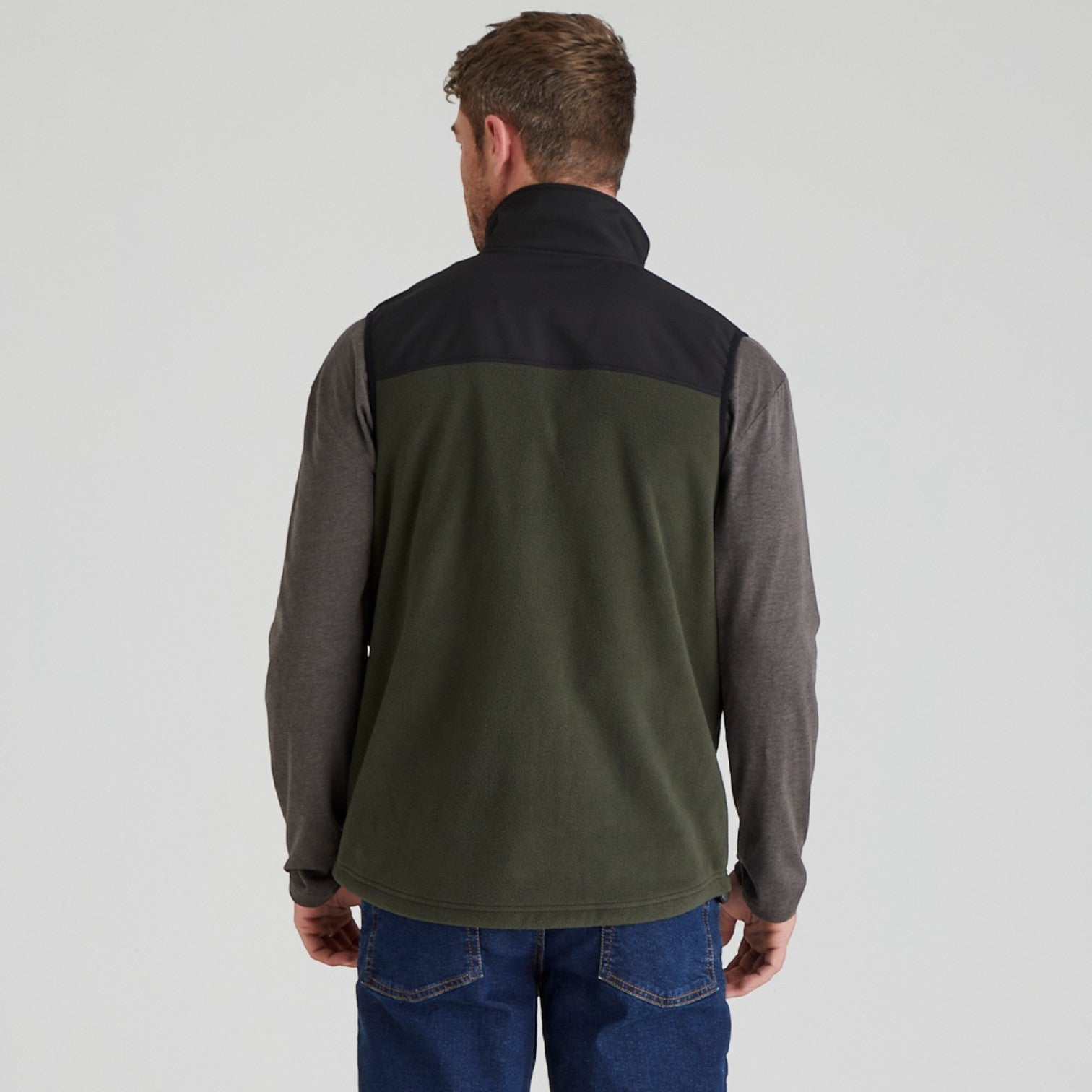 Ridgeline Men's Hybrid Fleece Vest