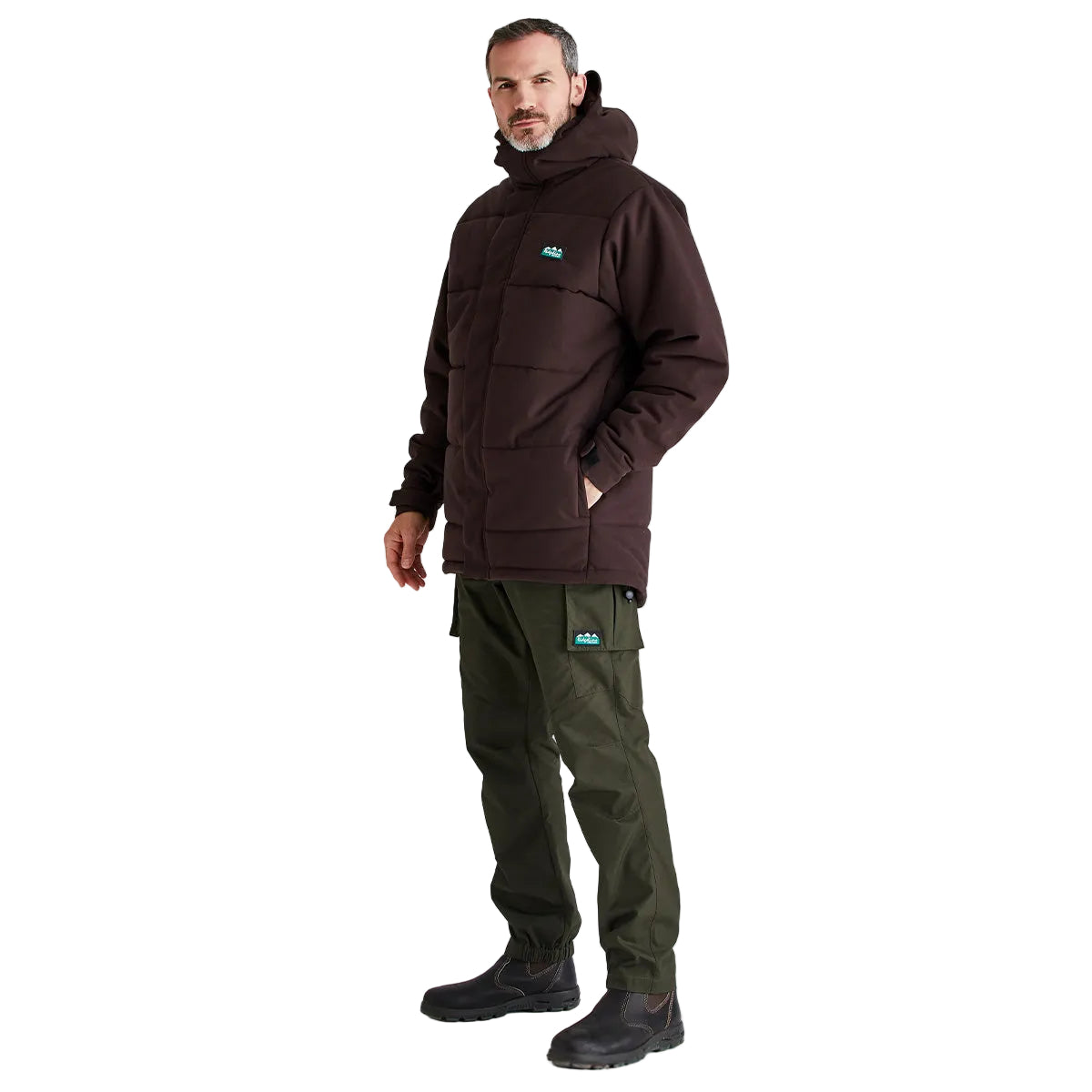 Ridgeline Men's Tundra Thermal Jacket Deep Bark
