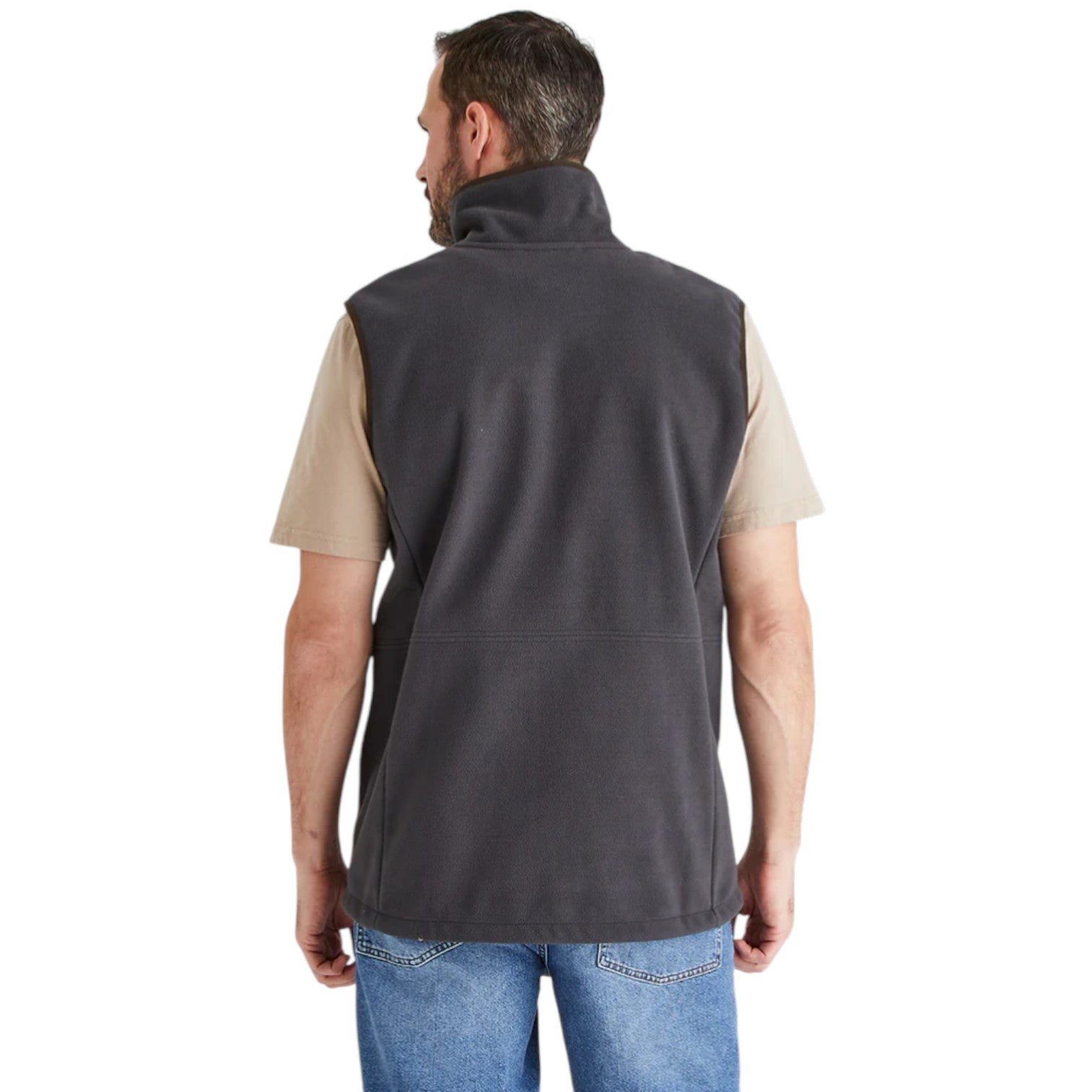 Ridgeline Men's Kodiak Fleece Gilet Shale