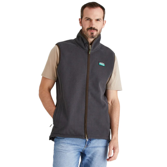 Ridgeline Men's Kodiak Fleece Gilet Shale