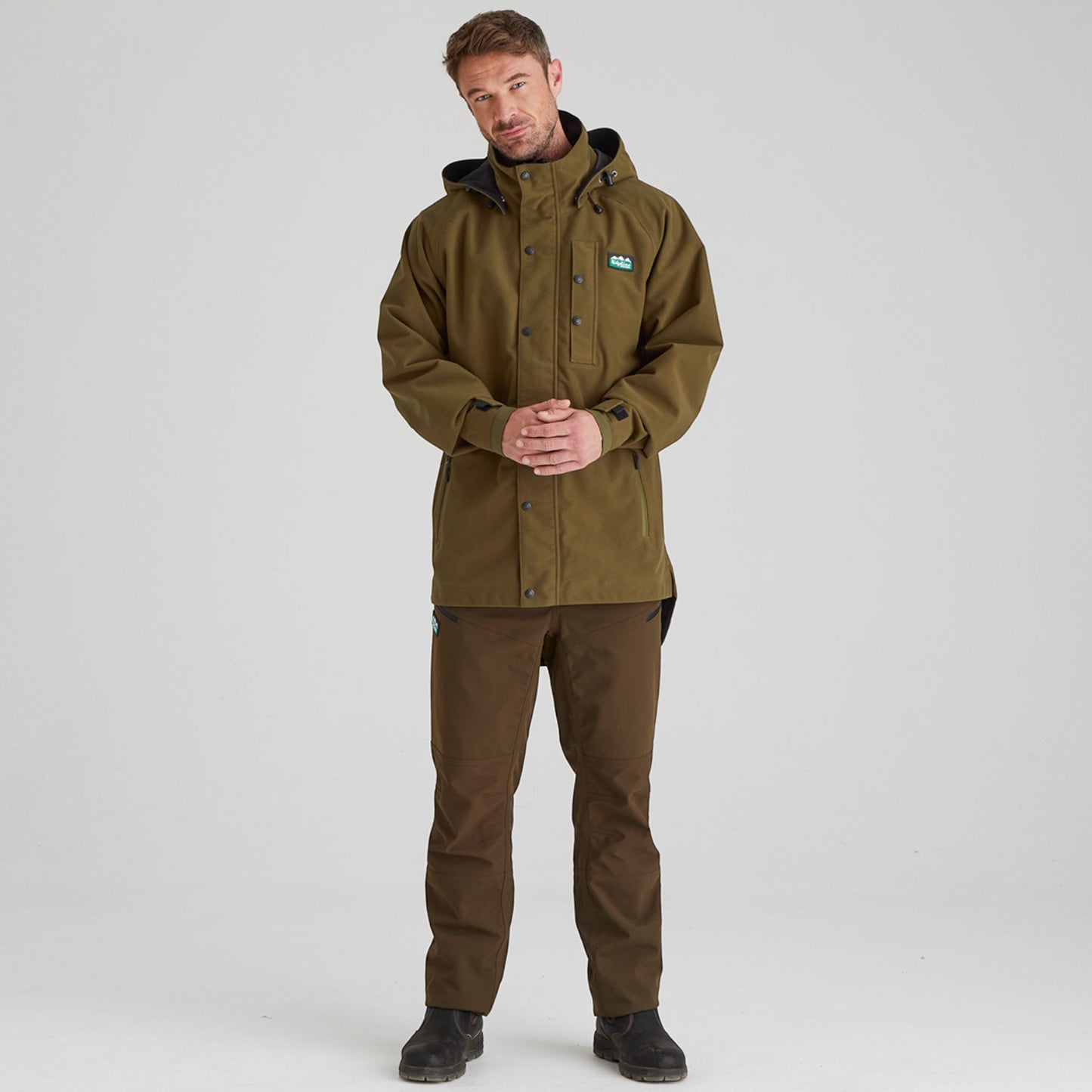 Ridgeline Men's Monsoon Classic Jacket Teak