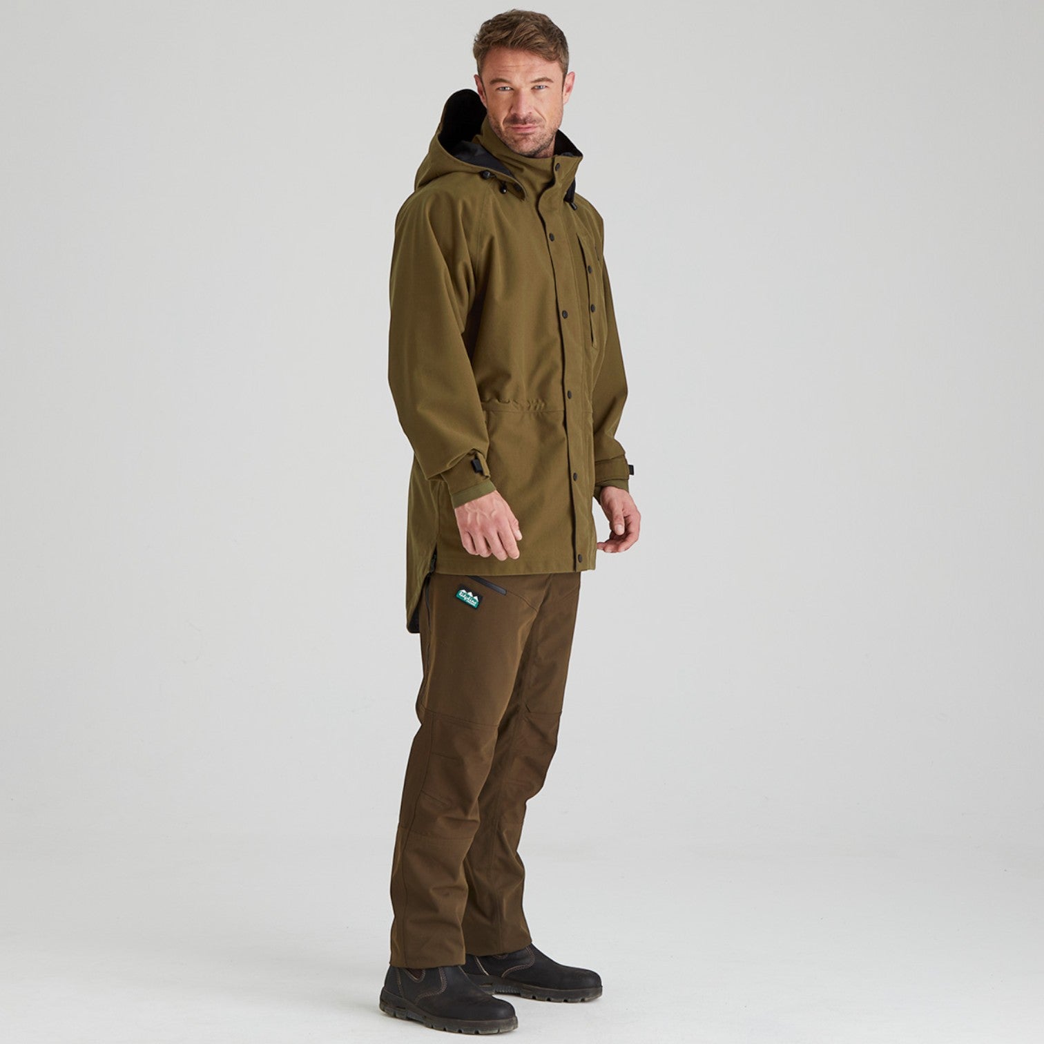 Ridgeline Men's Monsoon Classic Jacket Teak