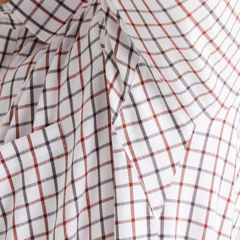 Ridgeline Men's Sedgebrook Shirt Shale/Deep Russet