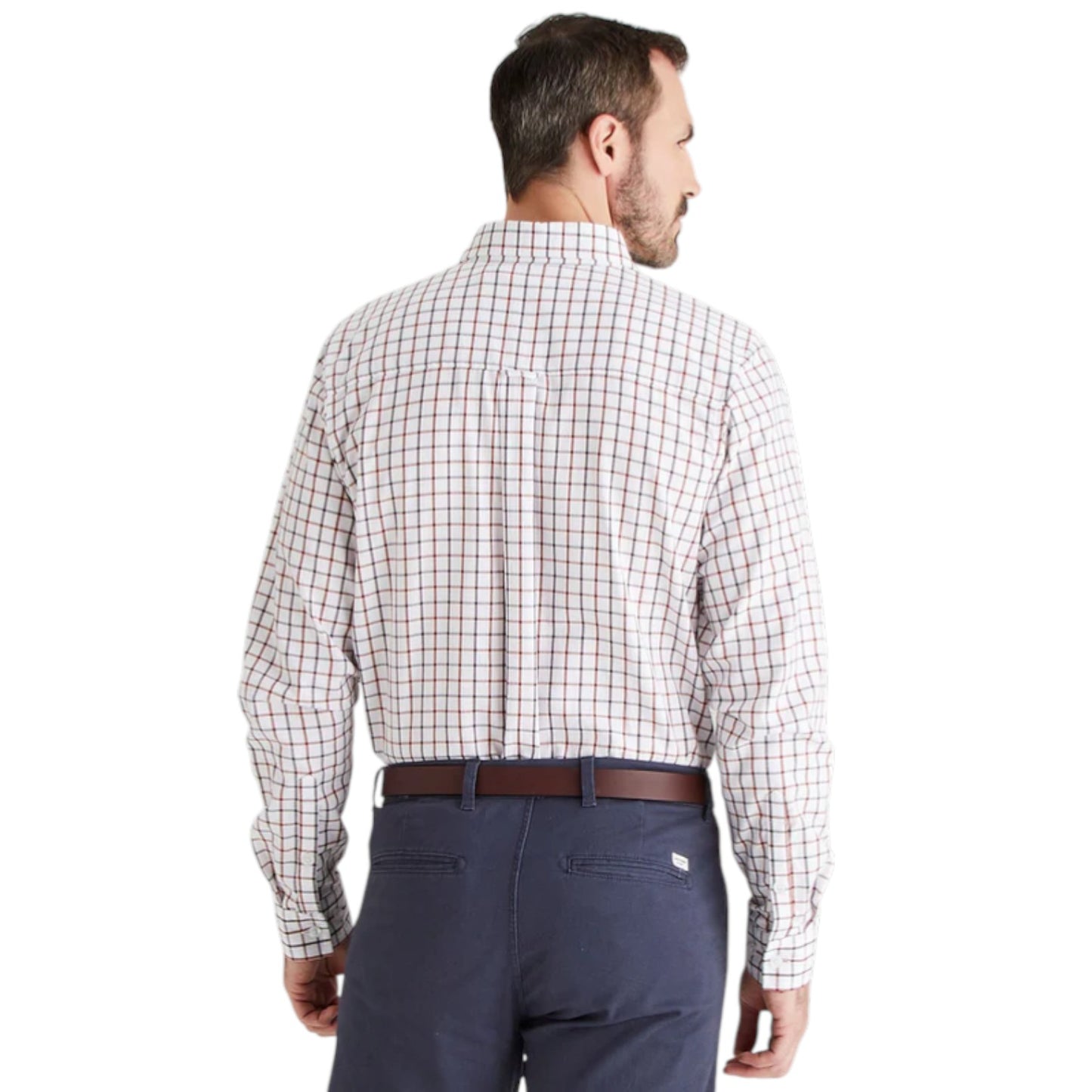 Ridgeline Men's Sedgebrook Shirt Shale/Deep Russet