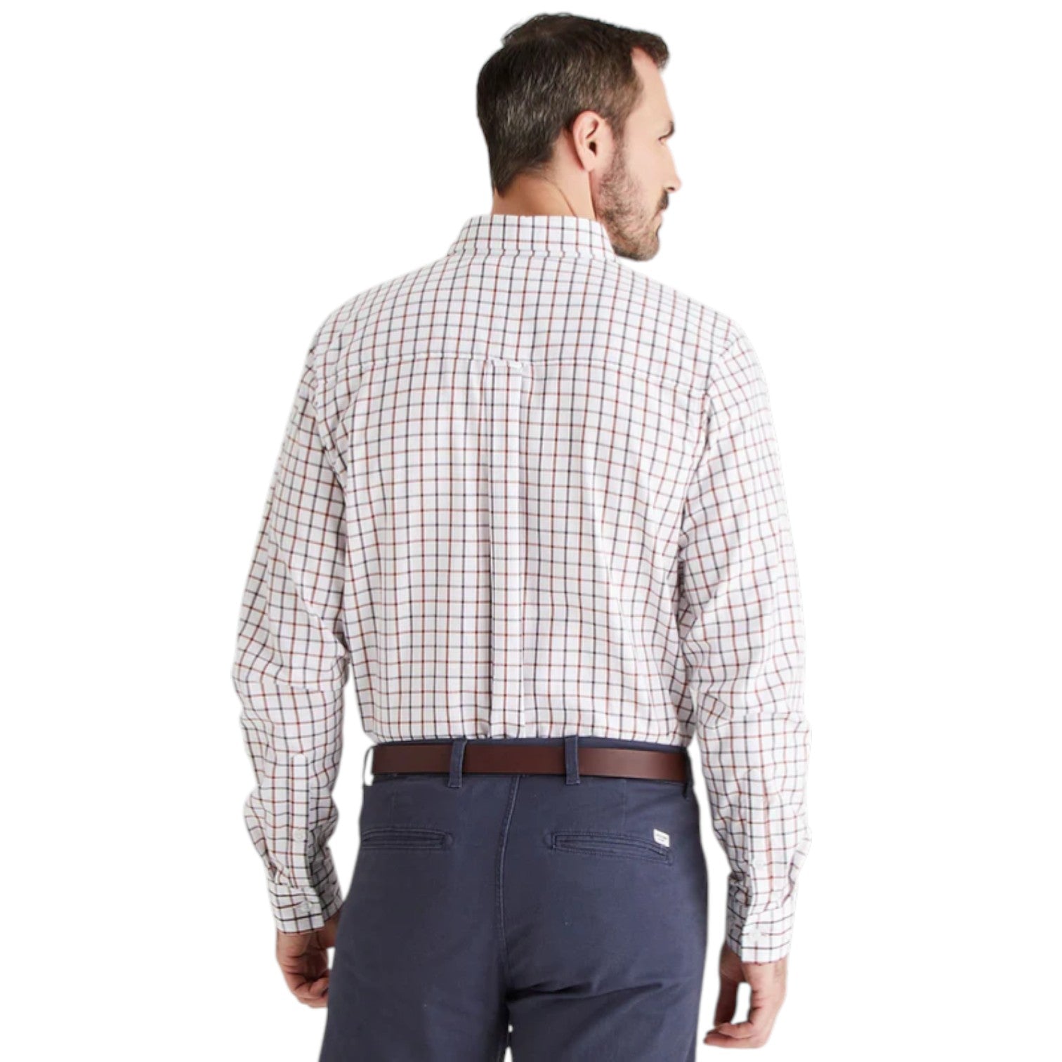 Ridgeline Men's Sedgebrook Shirt Shale/Deep Russet