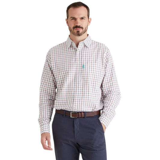 Ridgeline Men's Sedgebrook Shirt Shale/Deep Russet