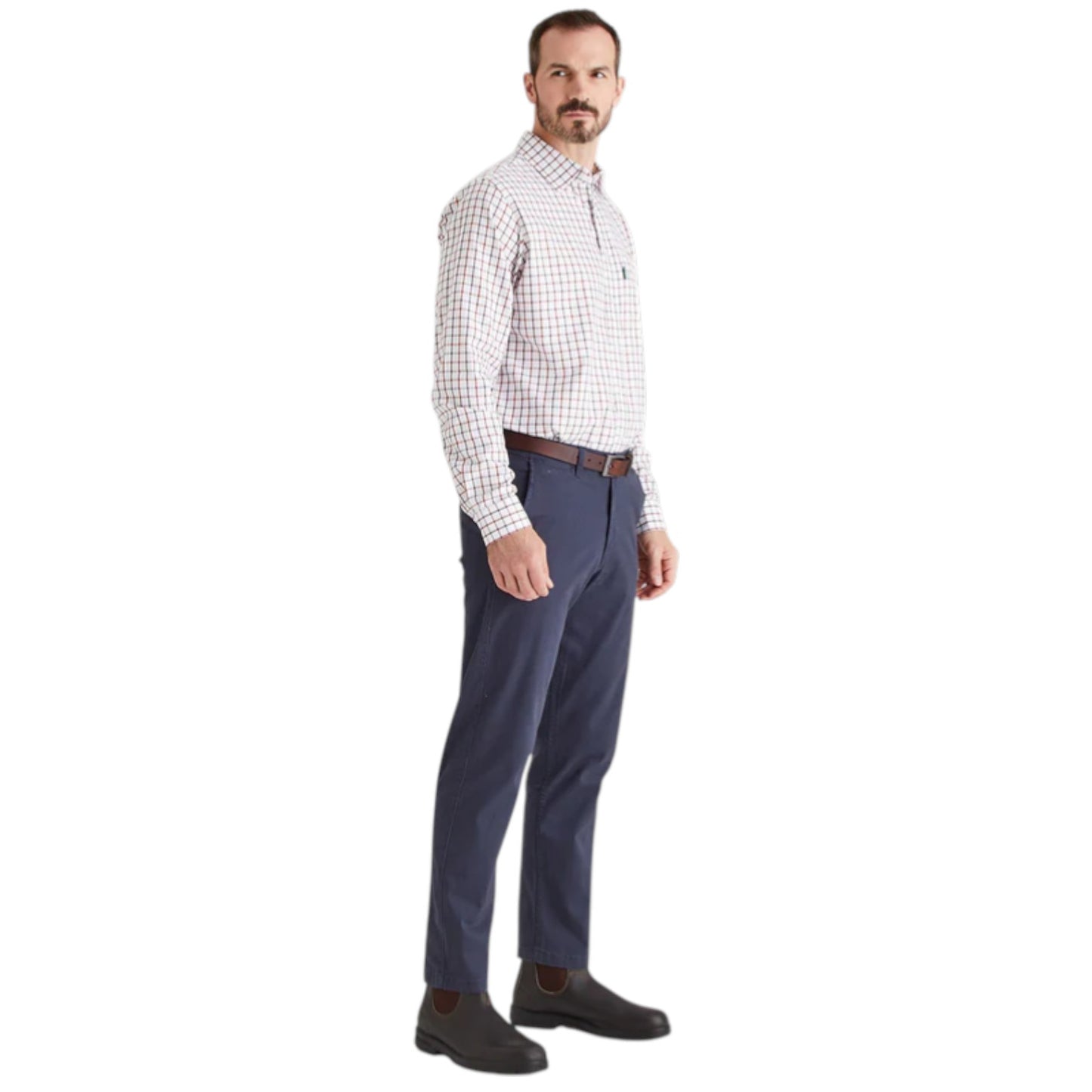 Ridgeline Men's Sedgebrook Shirt Shale/Deep Russet