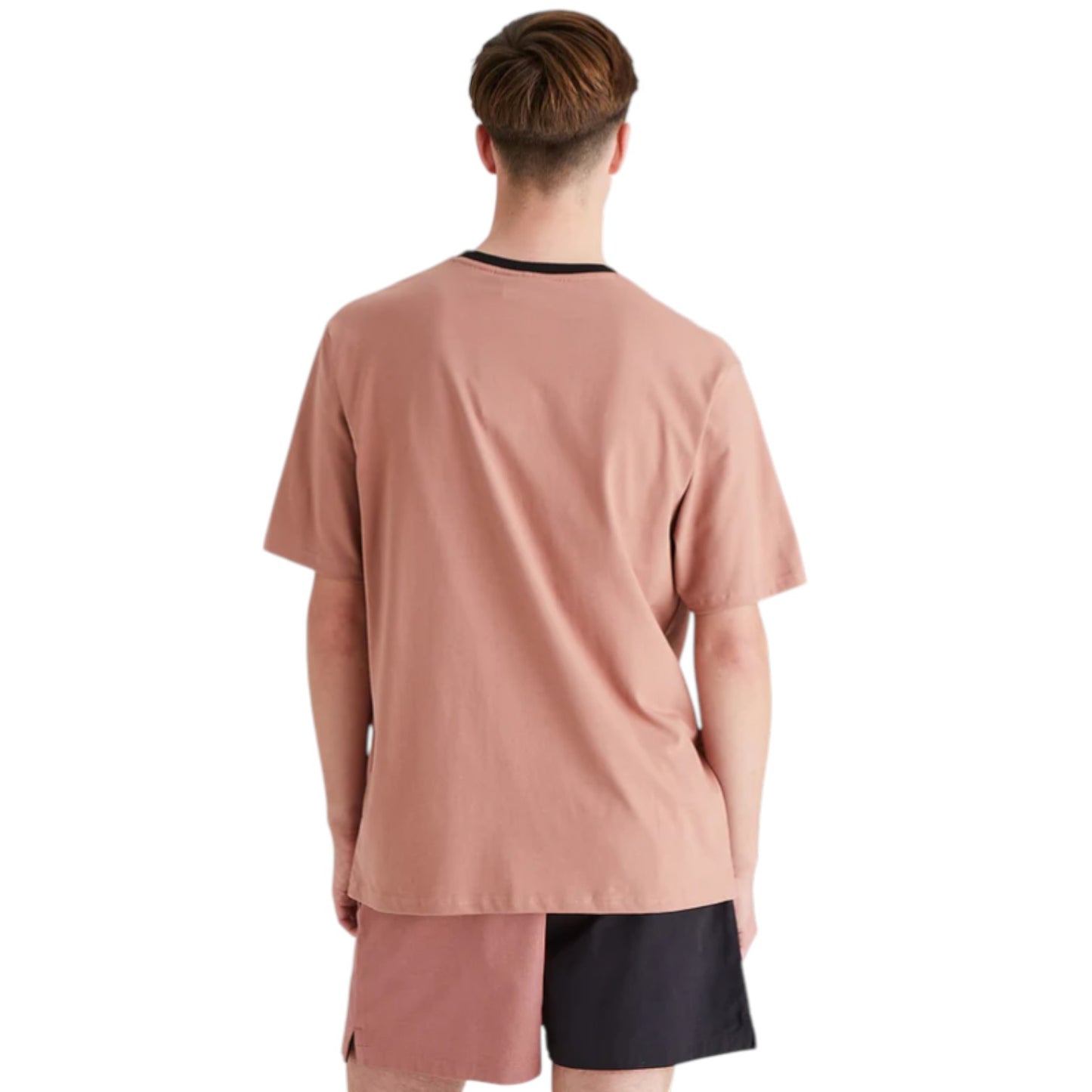 Ridgeline Men's Signature T Shirt Dusky Pink