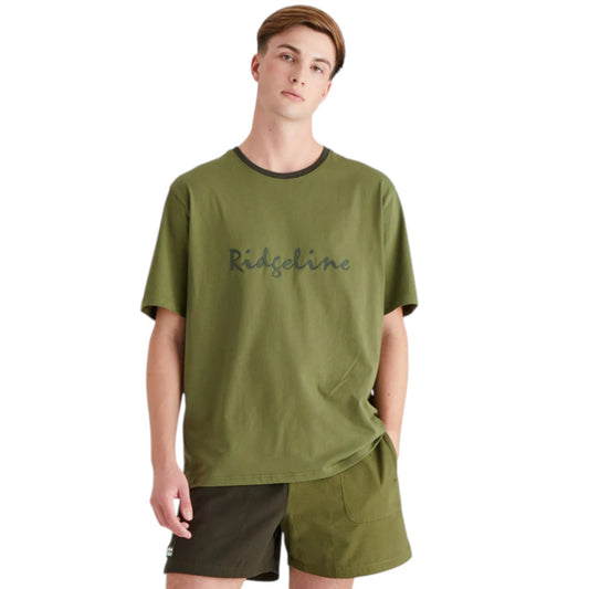 Ridgeline Men's Signature T-Shirt Fern Green