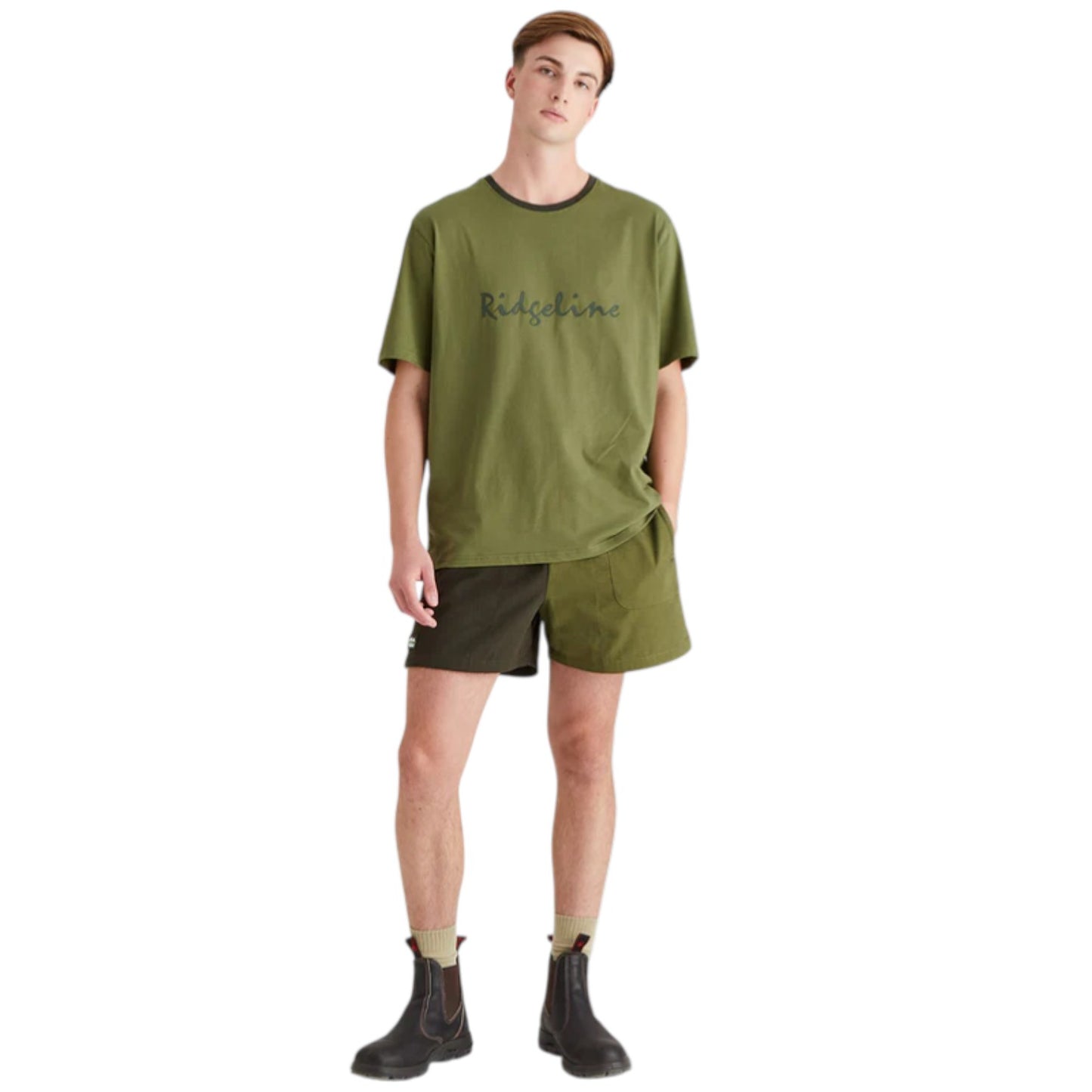 Ridgeline Men's Signature T-Shirt Fern Green