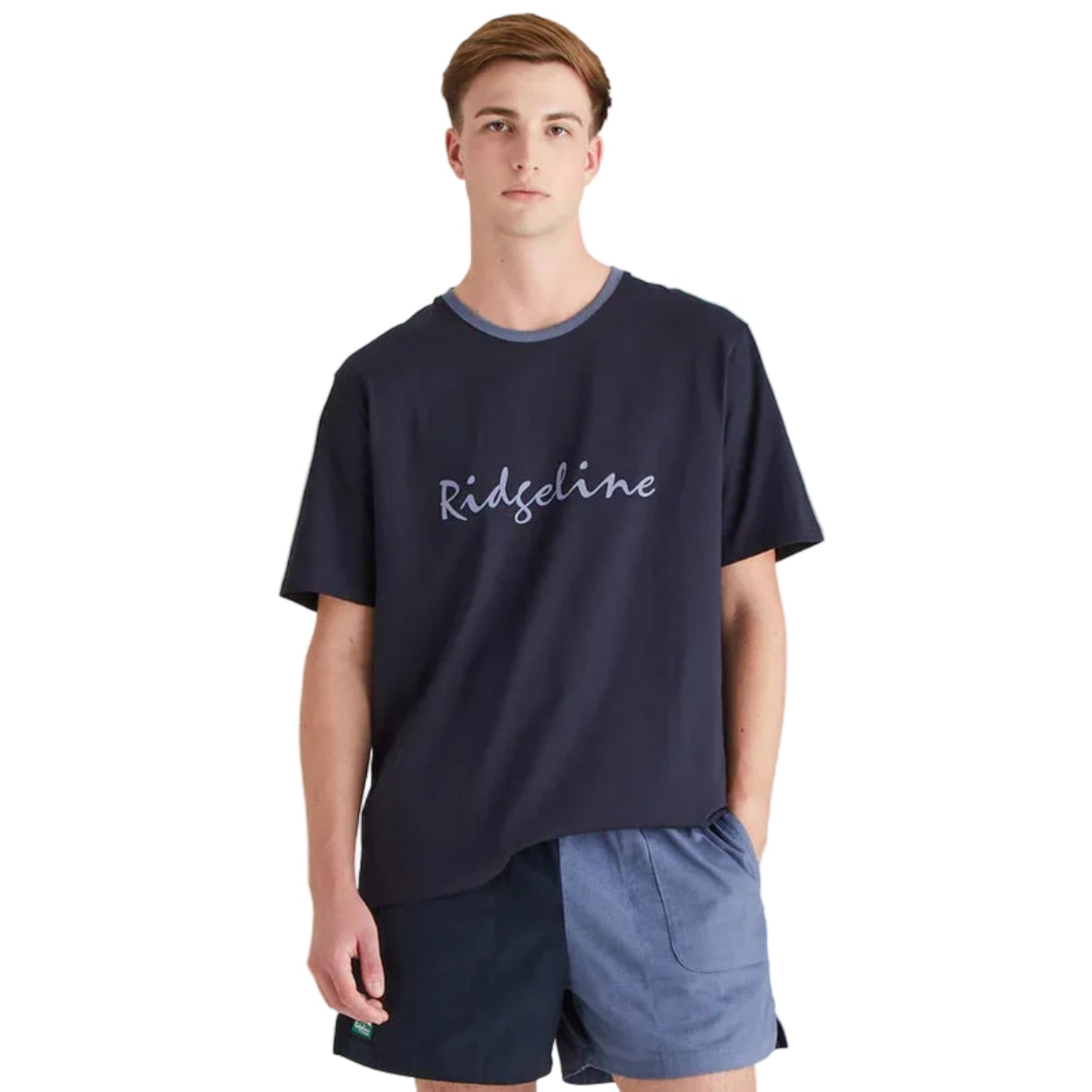 Ridgeline Men's Signature T-Shirt Navy