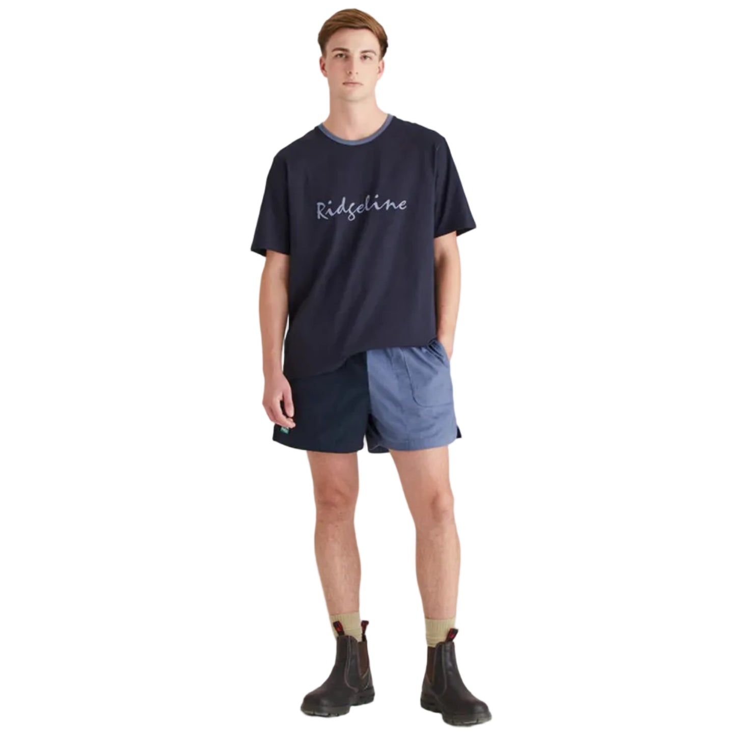 Ridgeline Men's Signature T-Shirt Navy