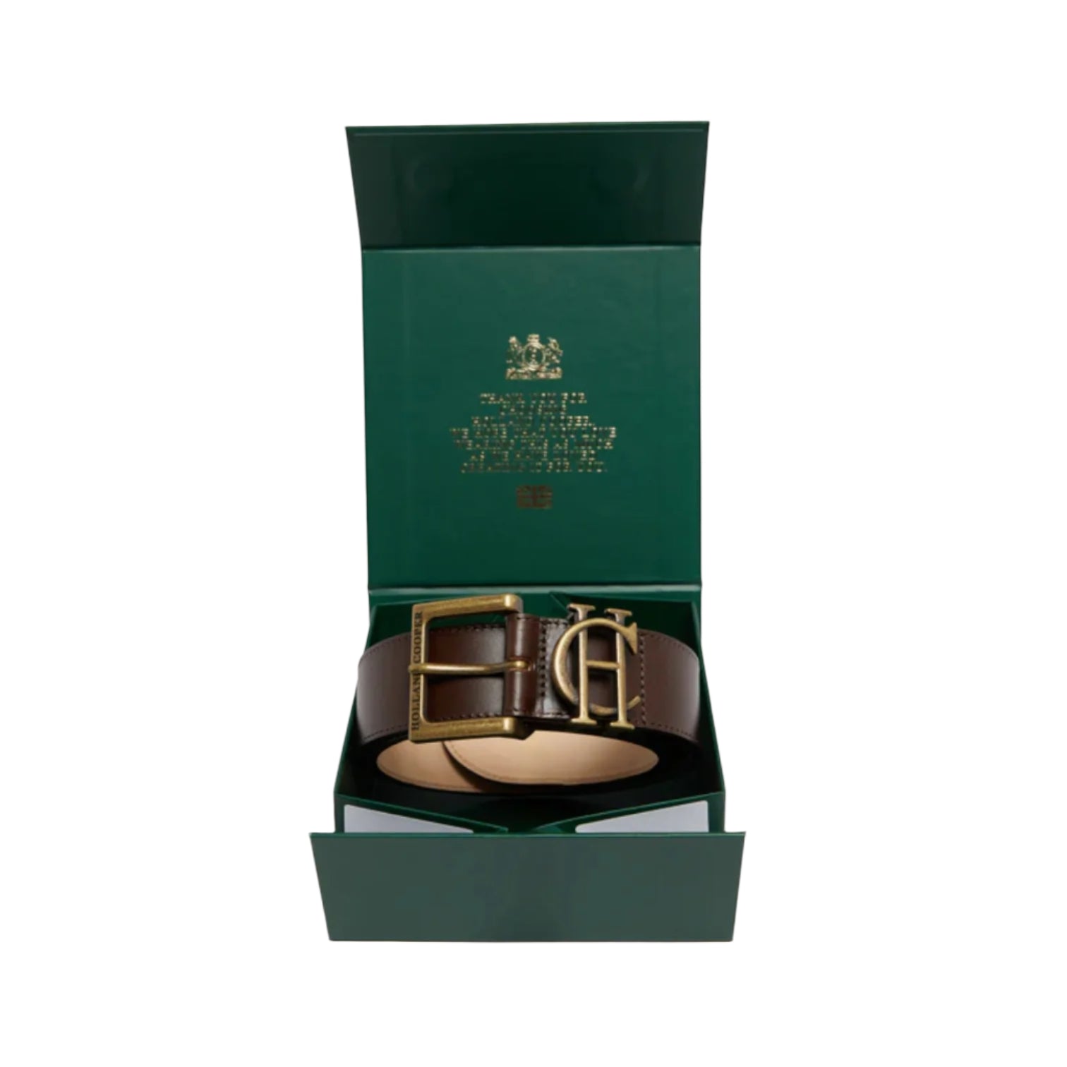 Holland Cooper Men's Classic Belt Chocolate