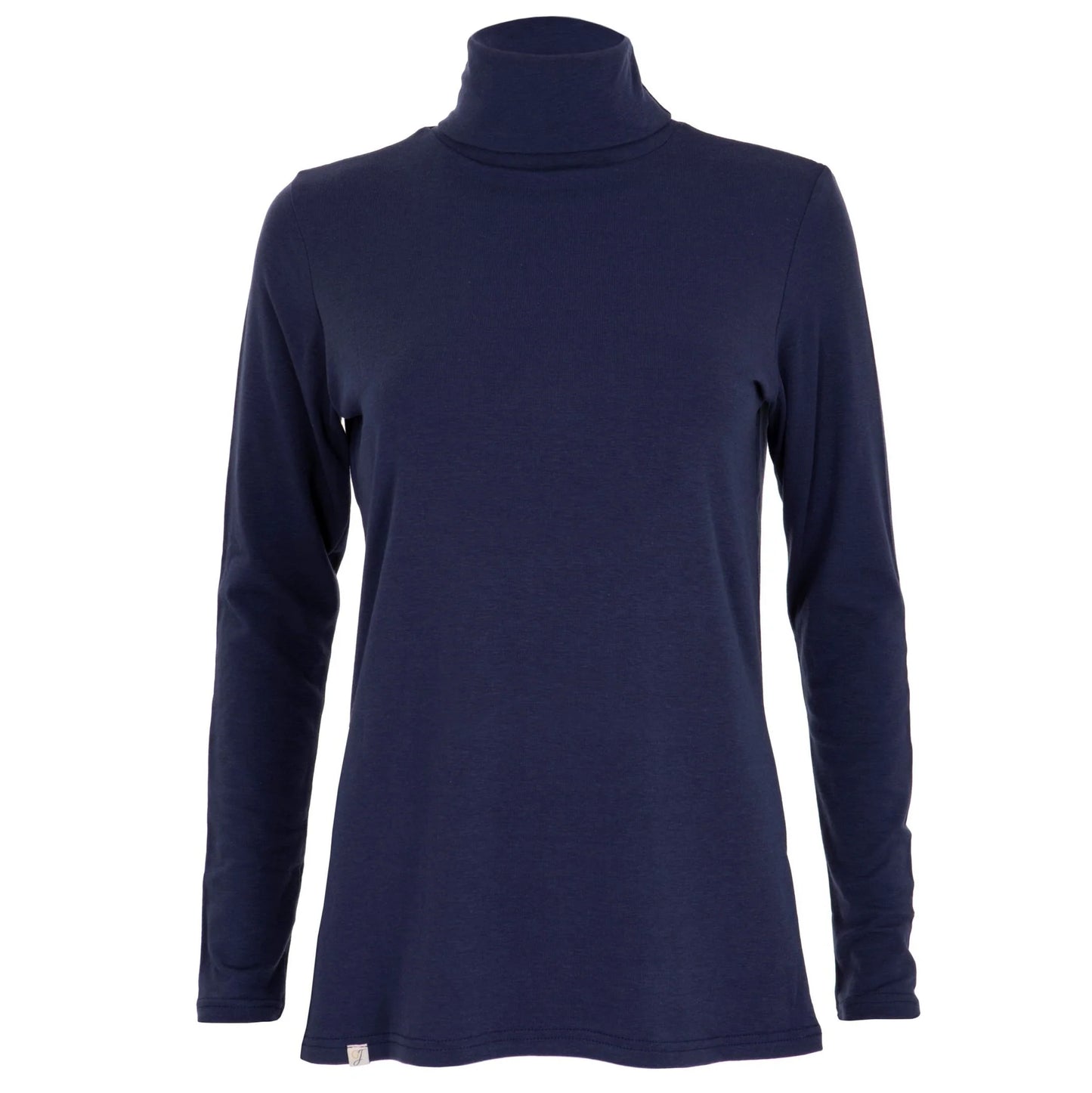 Ginger & Jardine Luxe Roll Neck Navy