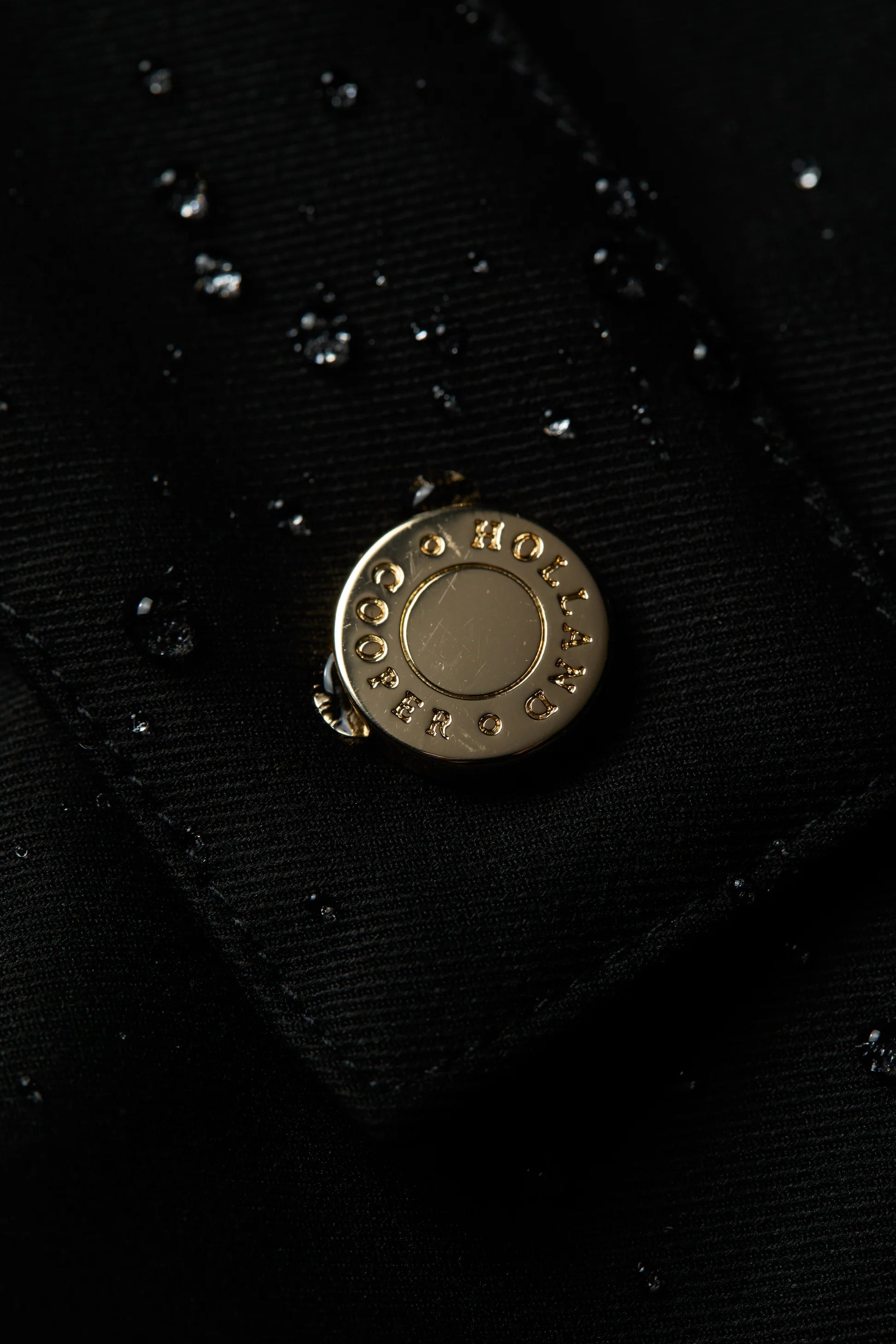 Holland Cooper One-Size Waterproof Jacket Black