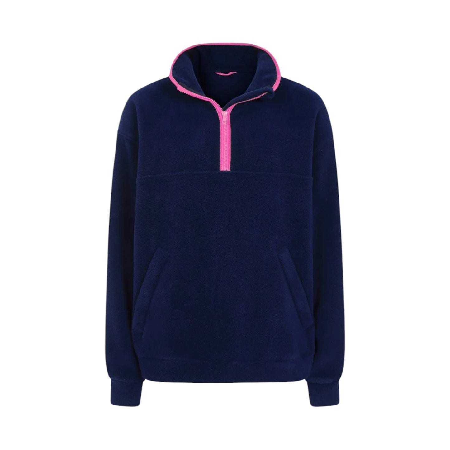 Nattily Dressed Fleece Quarter Zip Navy