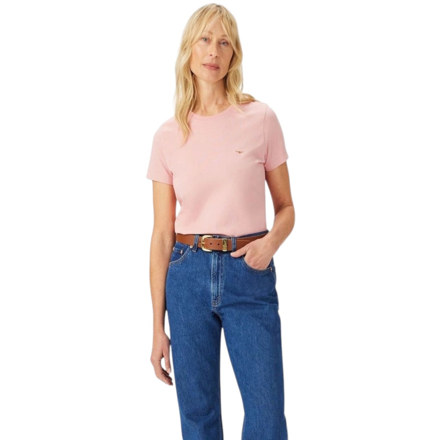 R.M. Williams Piccadilly T-Shirt Pink
