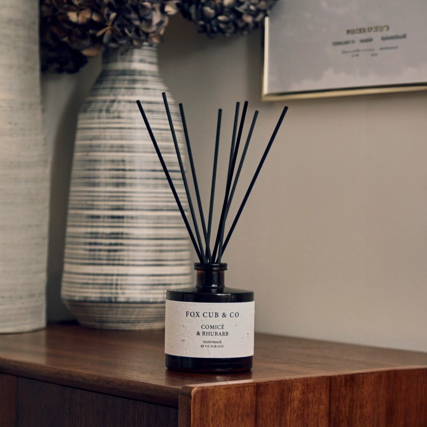 Fox Cub & Co Reed Diffuser Comice & Rhubarb