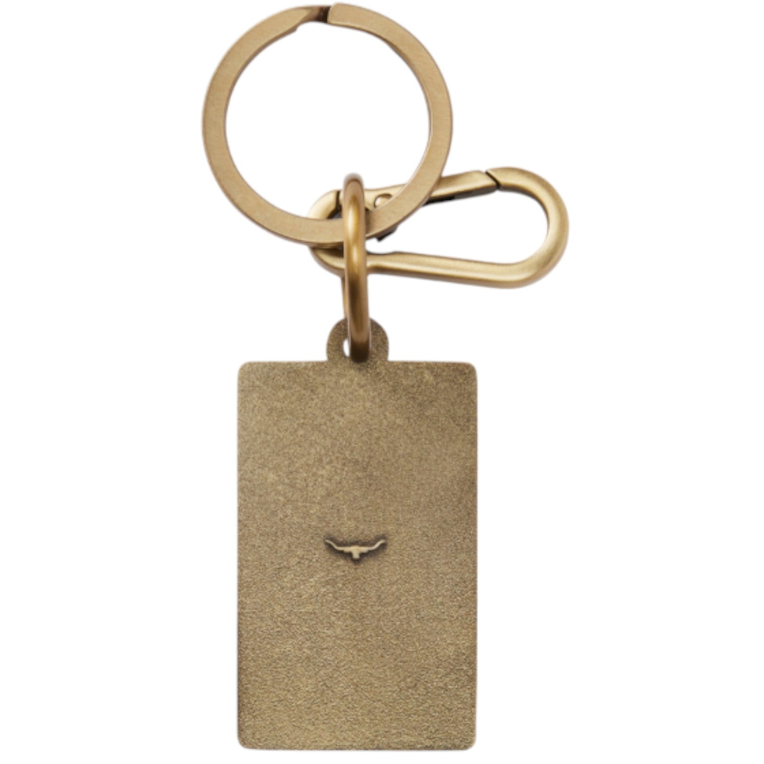 R.M.Williams Heritage Logo Enamel Keyring Brown