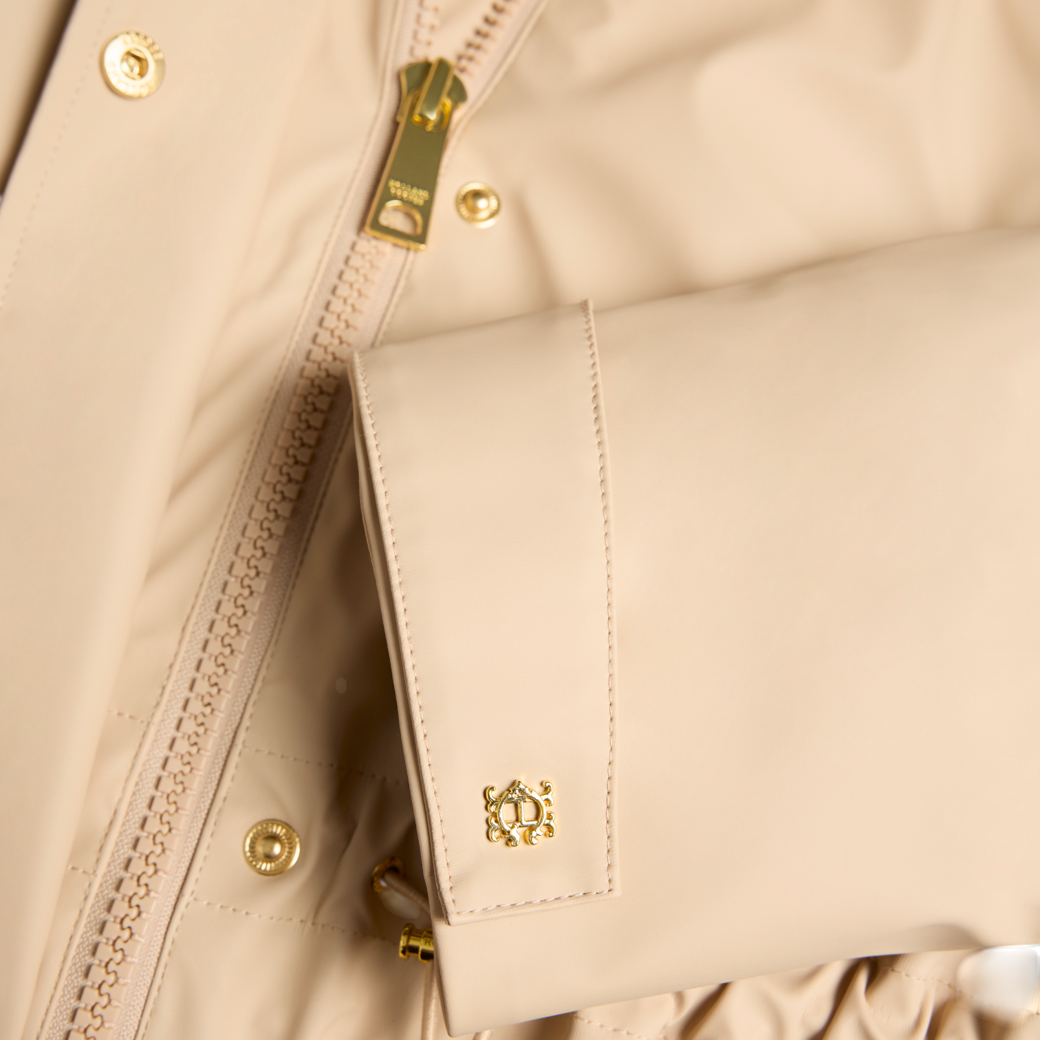 Holland Cooper Chartwell Waterproof Parka Stone