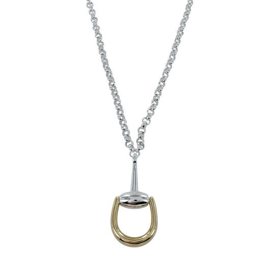 Reeves & Reeves Supersize Half Snaffle Necklace