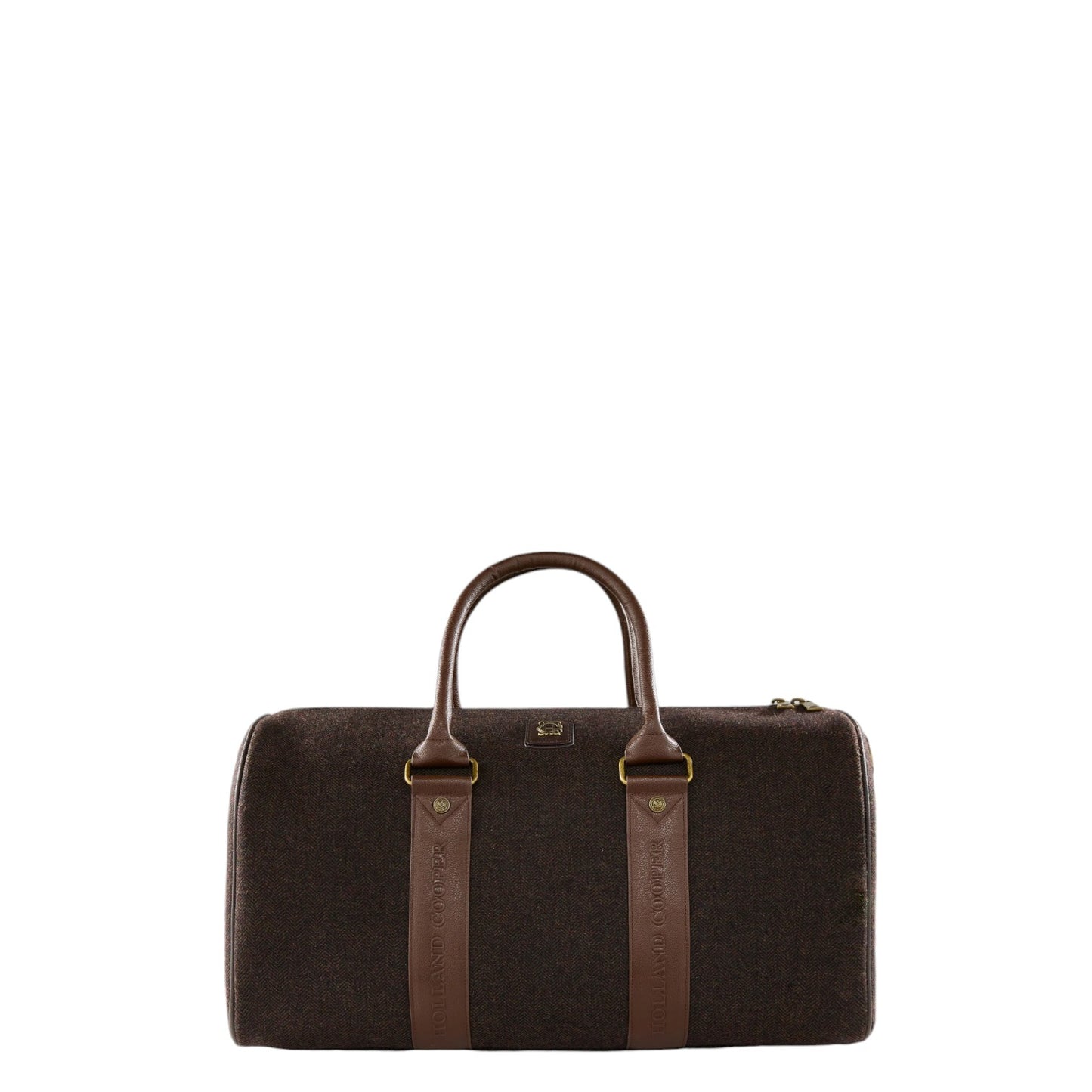 Holland Cooper Regency Holdall Brown Herringbone