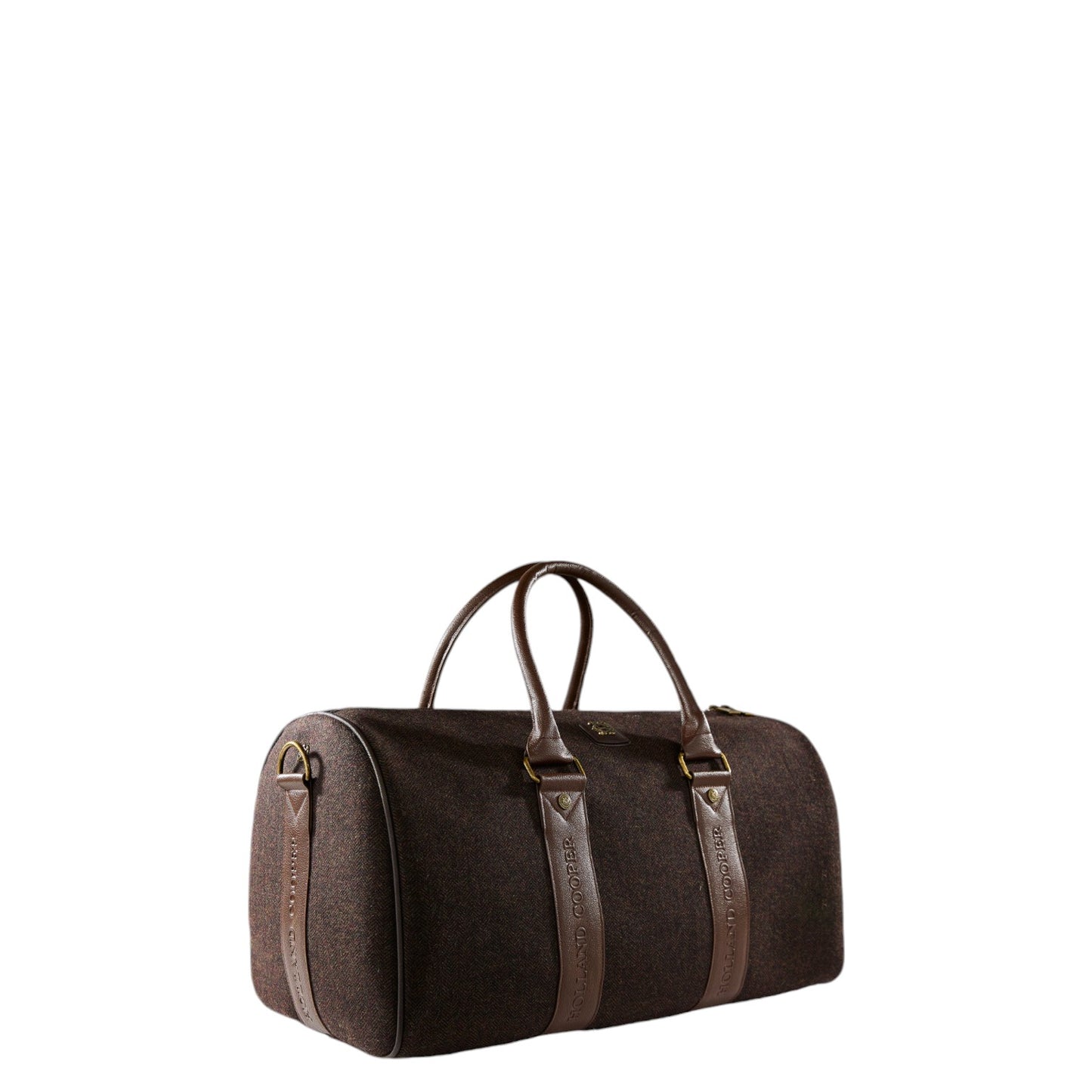 Holland Cooper Regency Holdall Brown Herringbone