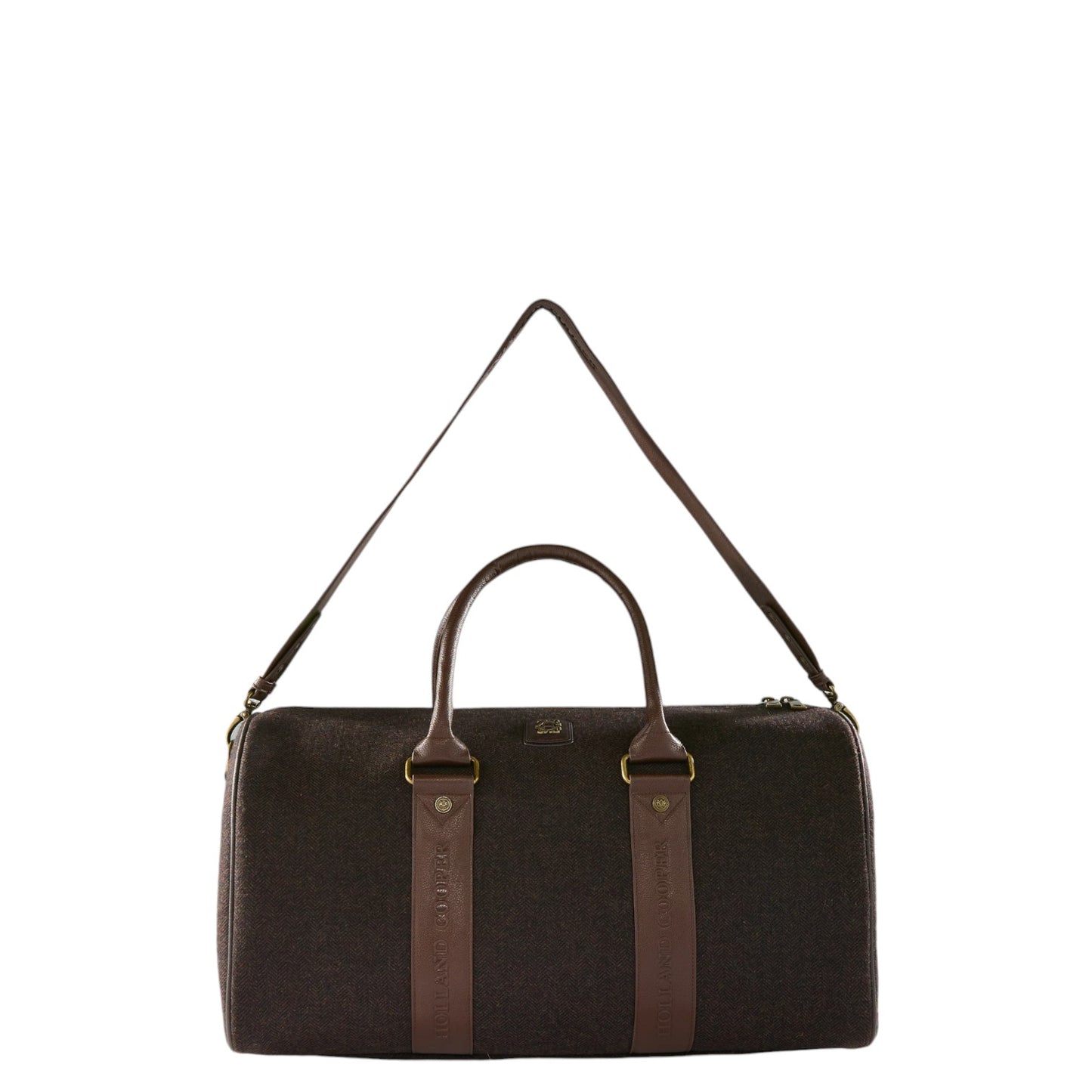 Holland Cooper Regency Holdall Brown Herringbone