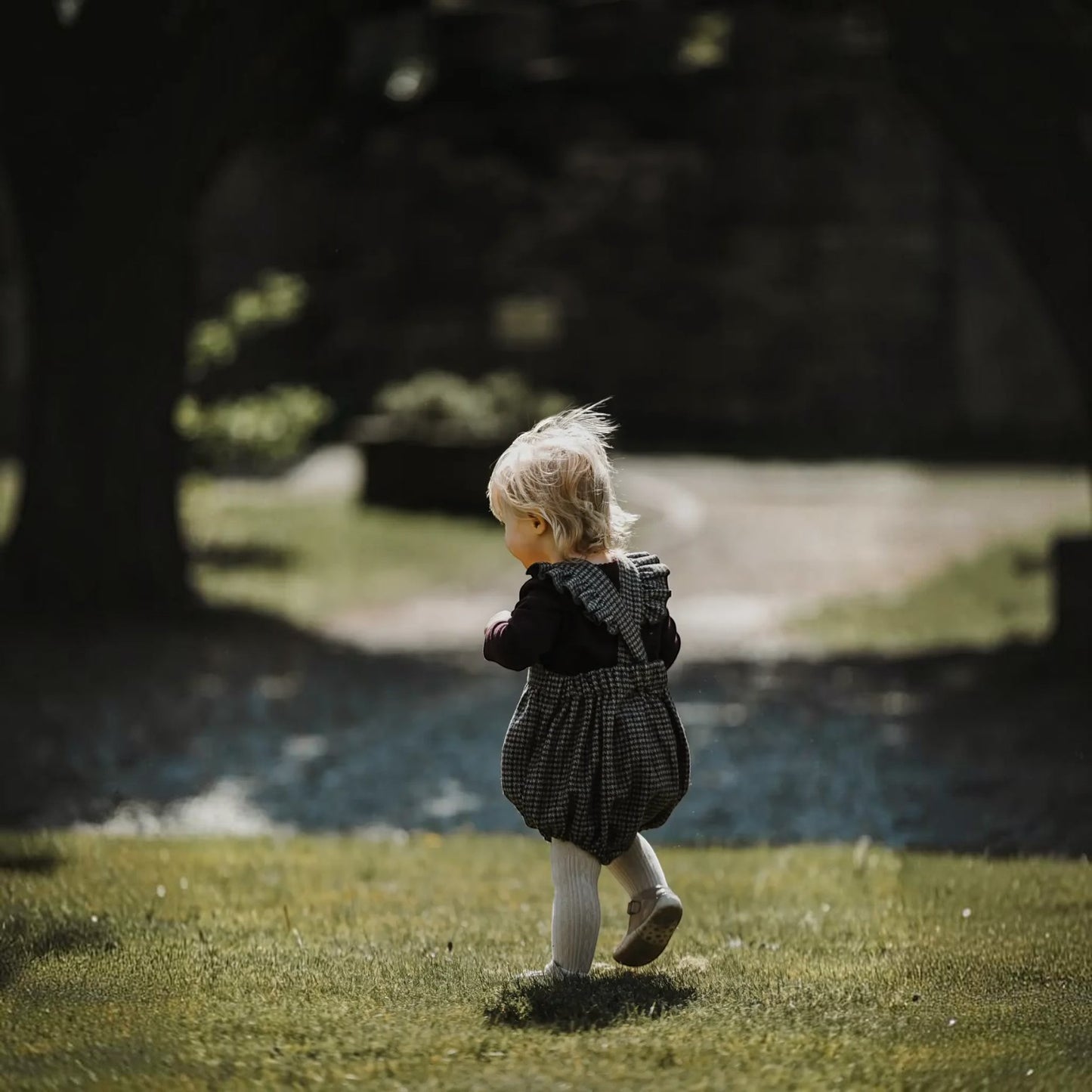 The Little Stamford Co. Heritage Tweed Romper Suit